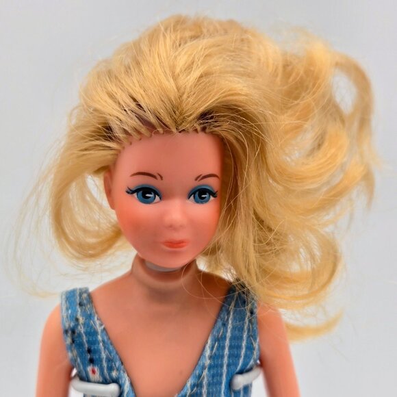 1975 Growing Up Skipper Barbie Doll Controversial Toy Mattel Vintage Works Read - Picture 2 of 16